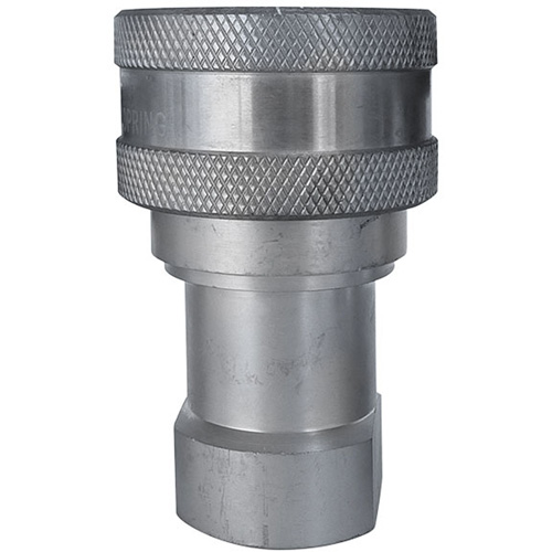 Hydraulic Quick Coupler - Stainless Steel Manual Coupler, Brass/Stainless Steel Waymarc Industries Inc