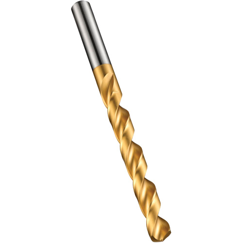 Jobber Drill Bit, High Speed Steel, 1/4", 101 mm L, 63 mm Flute, 130° Point Angle Waymarc Industries Inc