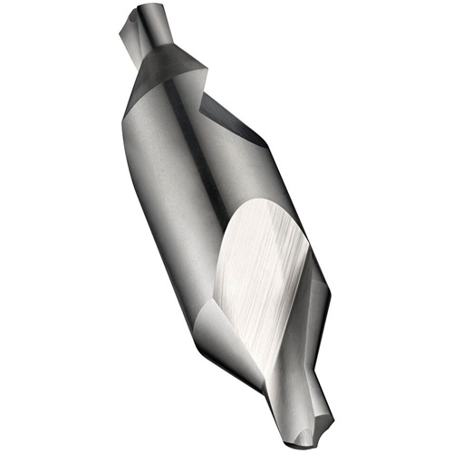 Bright Finish Combined Drill & Countersink, 4 mm Small Diameter, 10 mm Large Diameter, High Speed Steel Waymarc Industries Inc