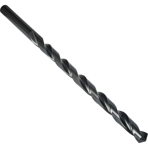 Extra Length Drill Bit, 1/4", High Speed Steel, 150 mm Flute, 118° Point Waymarc Industries Inc