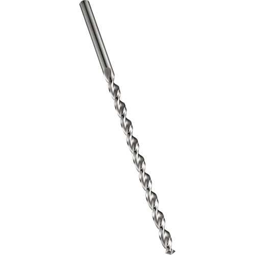 PFX Extra Length Drill Bit, 6.4 mm, High Speed Cobalt, 150 mm Flute, 130° Point Waymarc Industries Inc