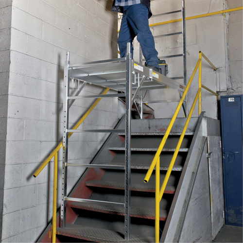 &eacute;chafaudages mobiles - &eacute;chafaudage maxi carr&eacute;, Cadre Aluminium, 74" p x 75" h Waymarc Industries Inc