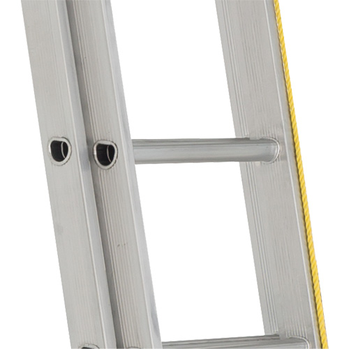 Industrial Heavy-Duty Extension Ladders, 300 lbs. Cap., 13' H, Grade 1A Waymarc Industries Inc