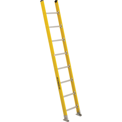 Industrial Extra Heavy-Duty Straight Ladders (5600 Series), 8', Fibreglass, 375 lbs., CSA Grade 1AA Waymarc Industries Inc