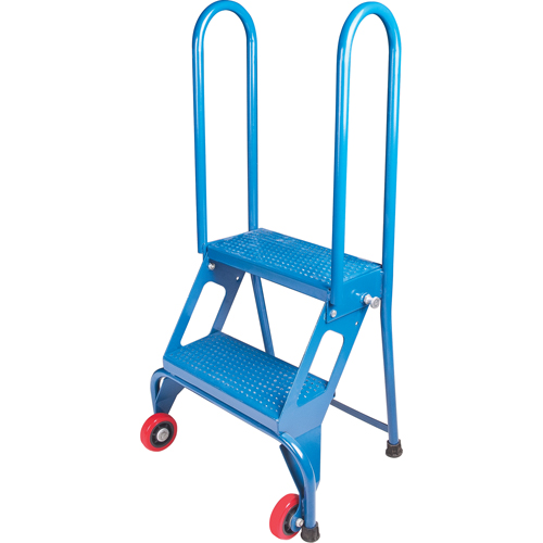 &eacute;chelle pliante portative, 2 marches, Perfor&eacute;, Hauteur 20" Waymarc Industries Inc