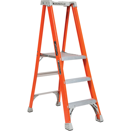 Industrial Heavy-Duty Pro Platform Stepladders (FXP1700 Series), 3', 300 lbs. Cap. Waymarc Industries Inc