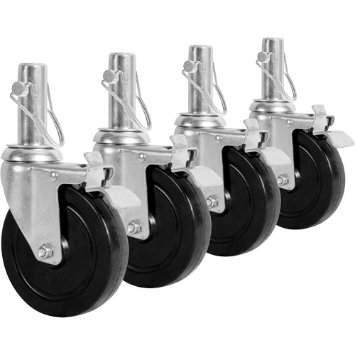 Jeu de roulettes pour &eacute;chafaudage Waymarc Industries Inc