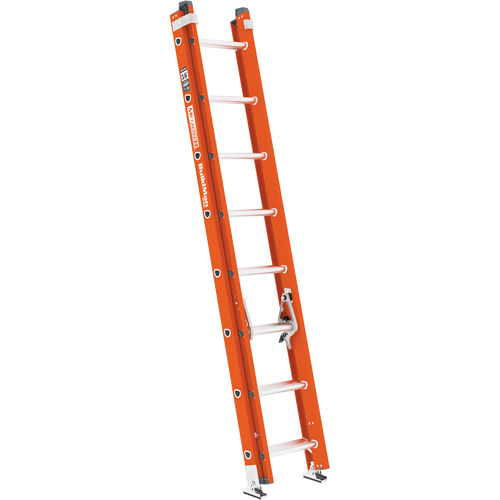 BuildMan&reg; Extension Ladder, 300 lbs. Cap., 16' H, Grade 1A Waymarc Industries Inc