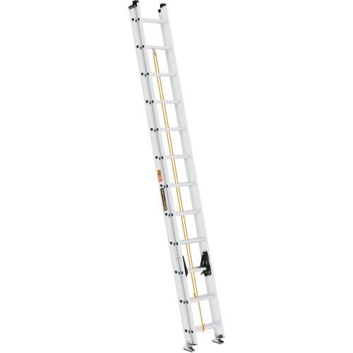 Jobsite Series Extension Ladder, 250 lbs. Cap., 24' H, Grade 1 Waymarc Industries Inc