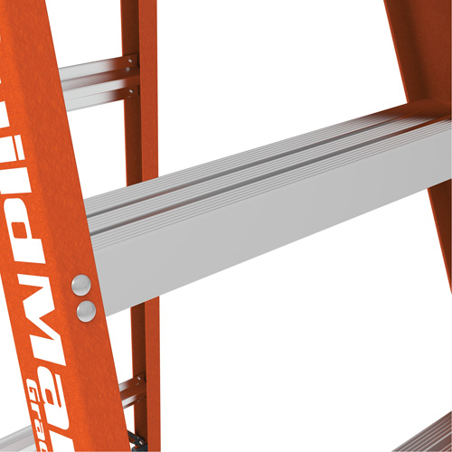 Step Ladder, 12', Fibreglass, 375 lbs. Capacity, Type 1AA Waymarc Industries Inc