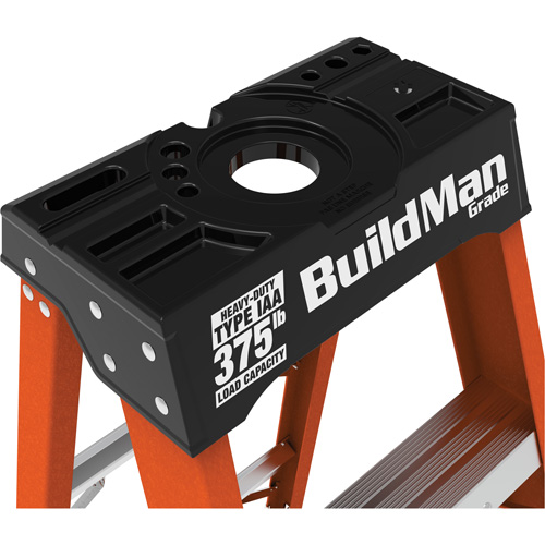 Step Ladder, 12', Fibreglass, 375 lbs. Capacity, Type 1AA Waymarc Industries Inc