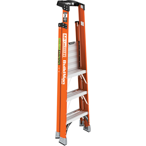 Safespace Platform Step Ladder, 3', 300 lbs. Cap. Waymarc Industries Inc