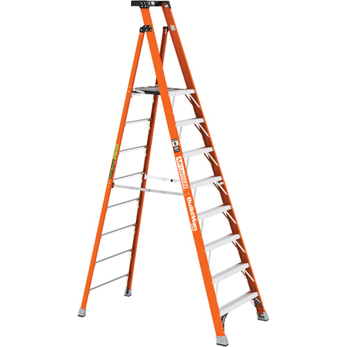 Safespace Platform Step Ladder, 8', 300 lbs. Cap. Waymarc Industries Inc