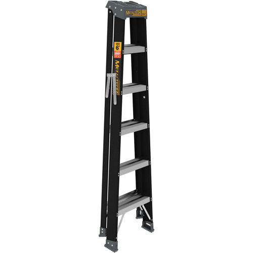 Step Ladder, 6', Fibreglass, 250 lbs. Capacity, Type 1 Waymarc Industries Inc