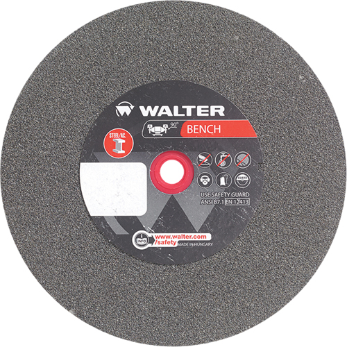 Bench Grinding Wheels, 8" x 1-1/4", 1" Arbor, 1 Waymarc Industries Inc