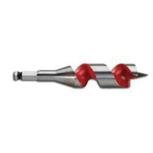 Longue m&egrave;che h&eacute;licoidale pour perceuse, Diam&egrave;tre de 1-3/8", Cannelure 3", Tige 7/16" hexagonal Waymarc Industries Inc