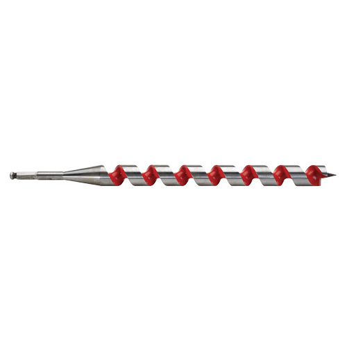 Ship Auger Drill Bit, 1-1/4" Diameter, 15" Flute, 7/16" Hex Shank Waymarc Industries Inc