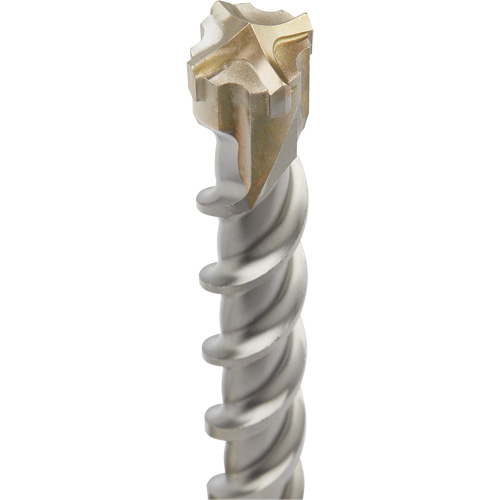 MX4 4-Cutter SDS-Plus Rotary Hammer Drill Bit, 1", SDS-Plus Shank, Carbide Waymarc Industries Inc