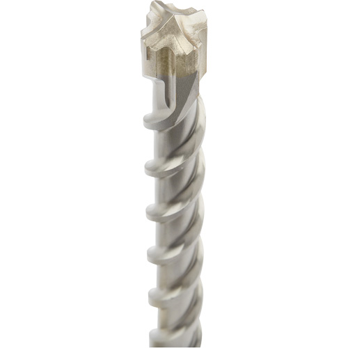MX4 4-Cutter SDS-Plus Rotary Hammer Drill Bit, 1", SDS-Plus Shank, Carbide Waymarc Industries Inc