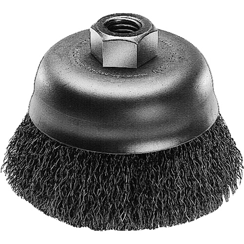 Brosse-boisseau &agrave; fils cr&ecirc;p&eacute;s Waymarc Industries Inc