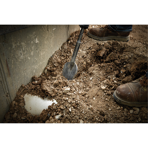 Clay Spade Bit, 5-1/2", Hex Shank, High Speed Steel Waymarc Industries Inc