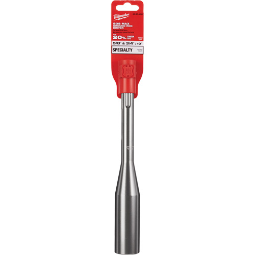Marteau pour tige de mise &agrave; la terre SDS-Max, Embout 3/4"/5/8", Prise 3/4", Longueur 10" Waymarc Industries Inc