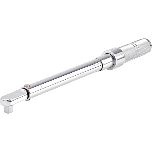 Fixed Head Micrometer Torque Wrench, Click, 3/8" Square Drive, 16-80 ft-lbs. Waymarc Industries Inc