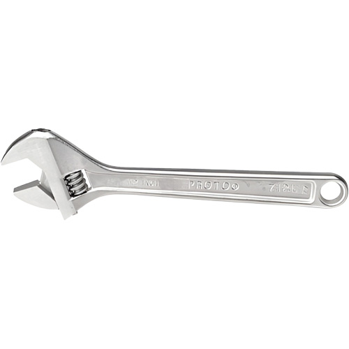 Cl&eacute; &agrave; molette, 12-1/8'' lo, la max. 1-19/32", Chrome Waymarc Industries Inc