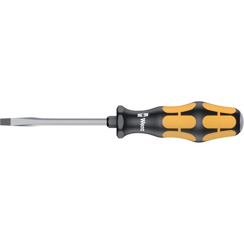 Slotted Demolition Screwdriver, 3/16", 7-3/8" L, Plastic Handle Waymarc Industries Inc