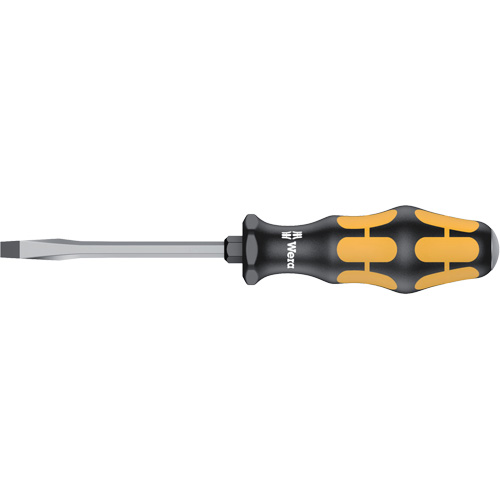 Slotted Demolition Screwdriver, 1/4", 8-1/8" L, Plastic Handle Waymarc Industries Inc
