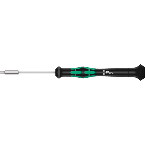 Micro-tournevis pour embouts, 3/32" prise, 6-3/16" lo, Non magn&eacute;tique Waymarc Industries Inc