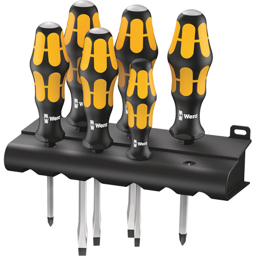Jeu de tournevis s&eacute;rie 900 Chiseldriver et support, 6 mcx Waymarc Industries Inc