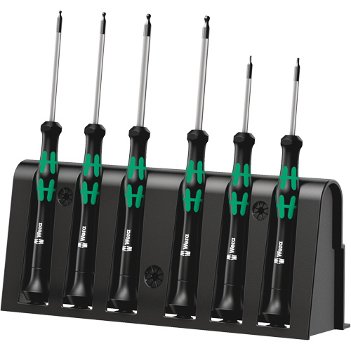 Jeu de tournevis de pr&eacute;cision, 6 mcx Waymarc Industries Inc