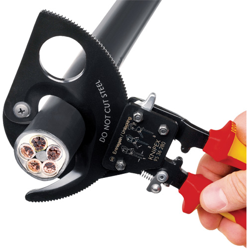 Insulated Ratcheting Cable Cutters Waymarc Industries Inc
