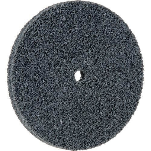 Standard Abrasives 500 Series Soft Density Unitized Wheels, 3" x 1/4", 1/4" Arbor, Fine Grit, Silicon Carbide Waymarc Industries Inc
