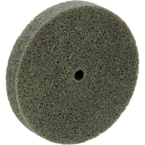 Standard Abrasives 500 Series Soft Density Unitized Wheels, 3" x 1/2", 1/4" Arbor, Medium Grit, Aluminum Oxide Waymarc Industries Inc