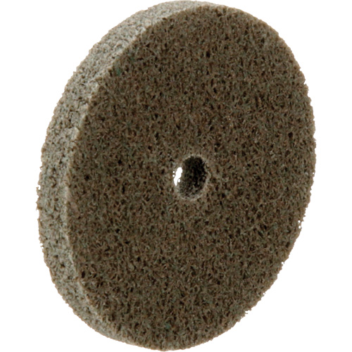 Disque unitaris&eacute; Standard Abrasives, 2" x 1/4", Arbre de 1/4", Grain de Moyen, Oxyde d'aluminium Waymarc Industries Inc