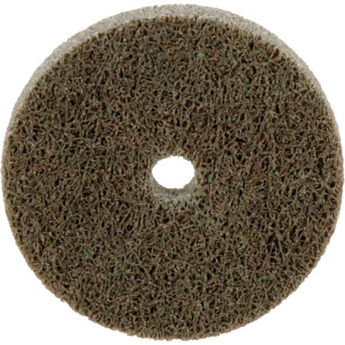 Disque unitaris&eacute; Standard Abrasives, 2" x 1/4", Arbre de 1/4", Grain de Moyen, Oxyde d'aluminium Waymarc Industries Inc