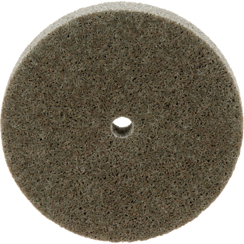 Standard Abrasives Unitized Wheel, 3" x 1/2", 1/4" Arbor, Medium Grit, Aluminum Oxide Waymarc Industries Inc