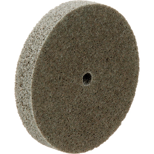Standard Abrasives Unitized Wheel, 3" x 1/2", 1/4" Arbor, Medium Grit, Aluminum Oxide Waymarc Industries Inc