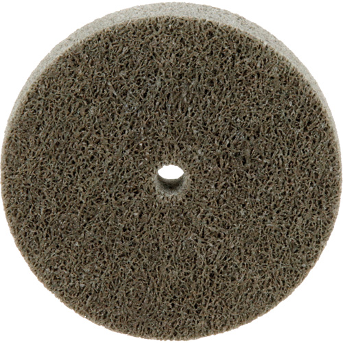 Standard Abrasives Unitized Wheel, 3" x 1/2", 1/4" Arbor, Medium Grit, Aluminum Oxide Waymarc Industries Inc
