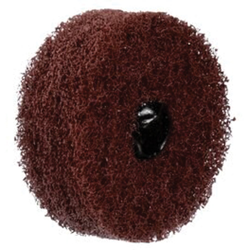 Meule Buff & Blend Standard Abrasives, 3" dia. x 3" la, Arbre 1/4", Oxyde d'aluminium Waymarc Industries Inc