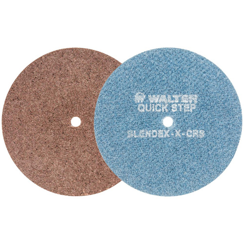 QUICK-STEP BLENDEX Surface Conditioning Disc, 6" Dia., Extra Coarse Grit, Aluminum Oxide Waymarc Industries Inc