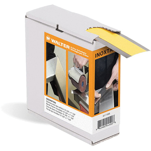 Inox Stainless Steel Tape, 0.15 mils Thick, 41.275 mm (1-5/8") x 5 m (16.375') Waymarc Industries Inc