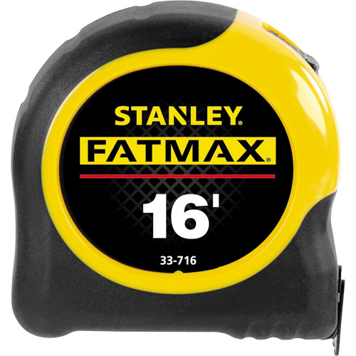 FatMax&reg; Measuring Tape, 1-1/4" x 16', 16ths of an Inch Graduations Waymarc Industries Inc