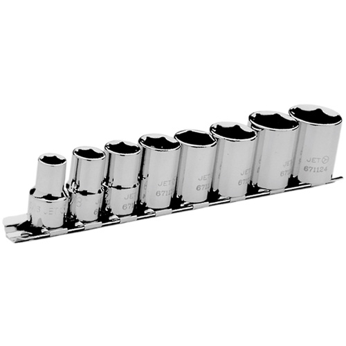 Jeu de douilles SAE, 8 Mcx, Prise de 3/8" Waymarc Industries Inc