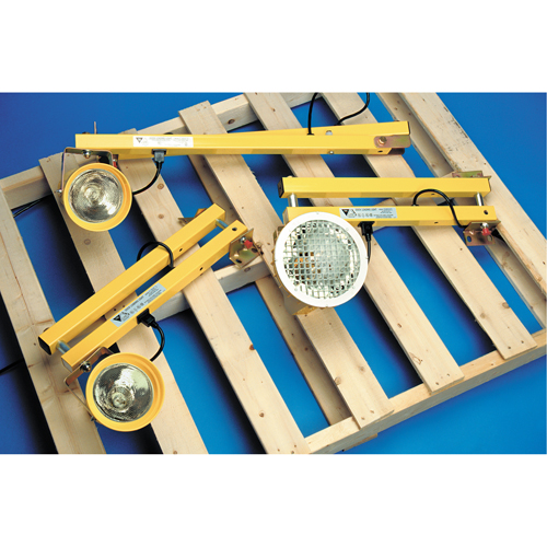 Dock Lights, 60" Arm, Incandescent Lamp, Metal Waymarc Industries Inc