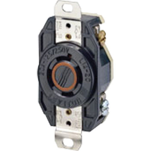 Single Flush 3-Pole 4-Wire Grounding Receptacle Waymarc Industries Inc