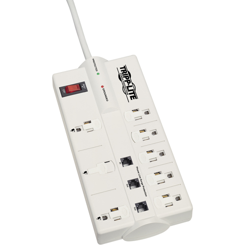 Protect-It Surge Suppressors, 8 Outlets, 2160, 1800 W, 8' Cord Waymarc Industries Inc