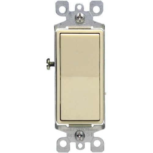 Decora&reg; Quiet Rocker Switch with 3-Way Toggle Waymarc Industries Inc